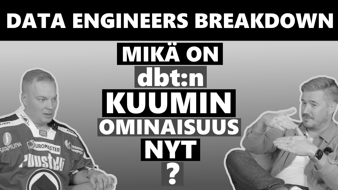 Recordly blog video by Mika Heino - the hottest features of dbt right now with Mikko Sulonen